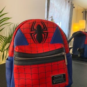 iron spider backpack loungefly